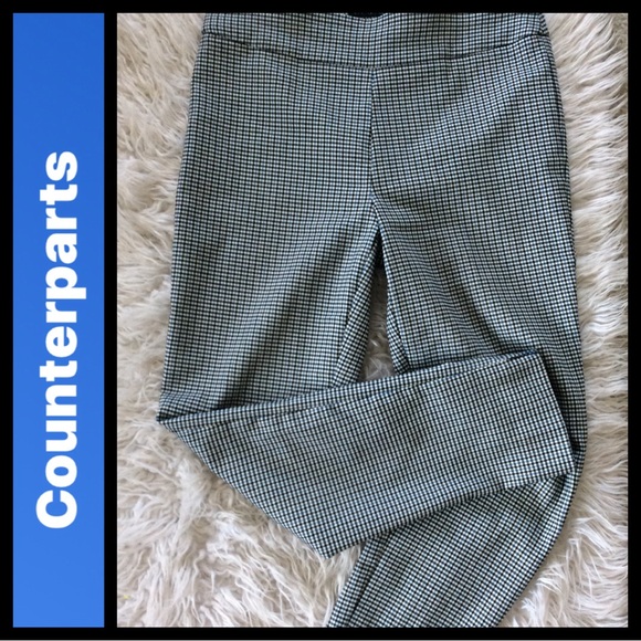 NWOT Counterparts Houndstooth Slim Pants - Picture 5 of 7